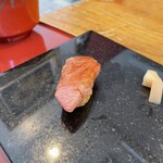 いわ志 - 中トロ（細君のイクラの代替にぎり）