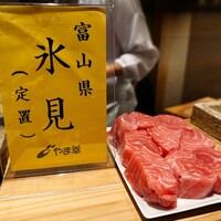 日本橋 蕎ノ字 - 鮪の天ぷら最高