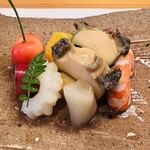 鹿部戸 - 炊き合わせ