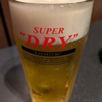 焼肉酒宴くいだおれはなれ家 - 生ビール中