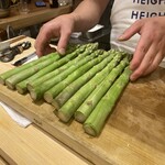 食堂えびちゃん - 富良野アスパラ