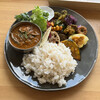 草のゆかり - 仔羊とズッキーニのカレーお惣菜プレート