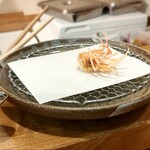てんぷら ひら井 - 海老脚の揚げ