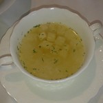 亀の井別荘 - 野菜スープ