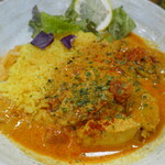 SPICY CURRY 魯珈 - レモンココナッツの帆立カレー