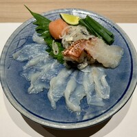 蟹たくみ - 蟹と河豚のお造り