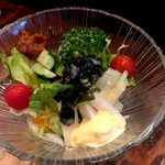八乃屋 - 生野菜サラダ