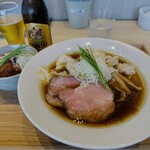 宍道湖しじみ中華蕎麦 琥珀 - 