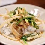 みんな仲よく アスゲンタイガー - 激辛台湾もやしとご飯