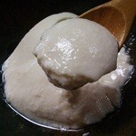 純手打ち十割そば 蕎澤 - おぼろ豆腐リフトアップ。