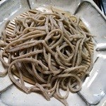 純手打ち十割そば 蕎澤 - 中太発芽田舎蕎麦。