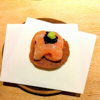 天ぷら成 - 甘えびとえびせんべい