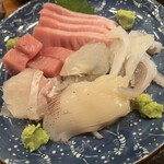 幸寿し 本店 - 刺身盛り合わせ