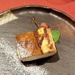 横浜馬車道 旬の肉料理イタリアン オステリア・アウストロ - 2024.6.  日向夏のバスクチーズケーキ