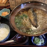 山商蕎麦店 - にしんそば