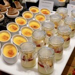 ザ・テラス - クリームチーズブリュレ、チーズプリン