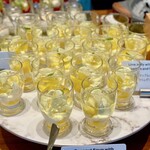 ザ・テラス - かぶとパイナップル、モッツァレラチーズ ライムゼリー