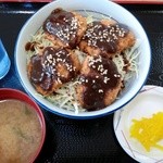 Genkian - 味噌かつ丼　490円