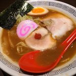 三麺流 武者麺 江坂店 - 中華そば（こってり）６５０円