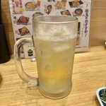 鮨・酒・肴 杉玉 - メガハイボール/748円♪