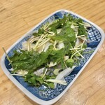 鮨・酒・肴 杉玉 - 〆さば 薬味にまみれる。/385円♪