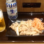 吉野家 - 料理写真:牛皿：389円、缶ビール：387円 (2024/7)