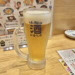 鮨・酒・肴 杉玉 - ザ・プレミアム・モルツ ジョッキ/539円♪