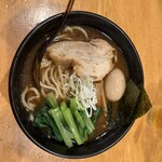 ココロ - 魚だしらーめん　中盛　味玉　青菜トッピング