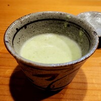 浅草じゅうろく - 茶豆すり流し