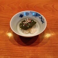 日本料理 たかむら - 秋田産蕨すりと富山の白海老