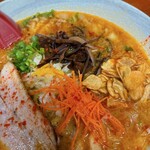 ラーメン ちゃんや - ニンニクもたっぷりです！