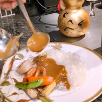 こくら - 4足動物のアレルギーのある家内は、カレー 1,300円（税別）。