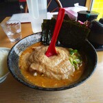 大岩亭 - 辛いのりラーメン特鳥3辛