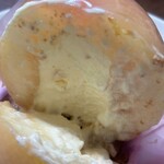 パティスリー エマリュール - まるごともものタルト　断面