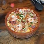 海神人の食卓 宴 - ■大皿コースA ・海賊中桶寿司
