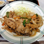 コシバ食堂 - 豚肉の生姜焼き