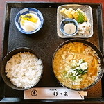 杉の家 - うどん定食　630円ですが、この値段、安すぎるし、味わいは割烹の味わいでした。