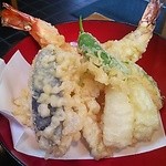 きそば 柏屋 - 2014年3月    天ちらし　\1700