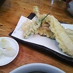 きそば 柏屋 - 穴子天ぷら　\900