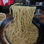 貝ガラ屋 - 麺リフト　牡蠣汁ブシャー