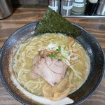 貝ガラ屋  町田 - 濃厚牡蠣そば大盛　950円