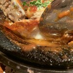 御堂筋 ロッヂ - 下には目玉焼き。