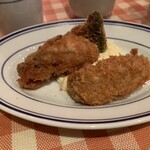 御堂筋 ロッヂ - カキフライ。