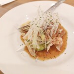 八丁堀 八百屋バル - アボカドとササミのよだれ鶏