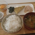 トーコーキッチン - イタリアンオムレツ　副菜二品、豚汁、ご飯