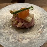 小皿のまぐろとさば。 西新宿 - 