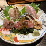 雁木亭 - お造り盛合せ1人前