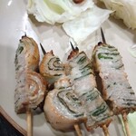 戦国焼鳥 家康 - しそ巻