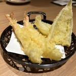 銀のさら - エビとキスの天ぷら