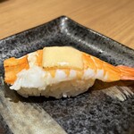 銀のさら 岐阜北店 - 炙りチーズエビ